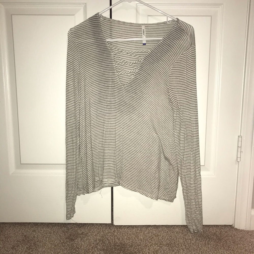Stripped long sleeve